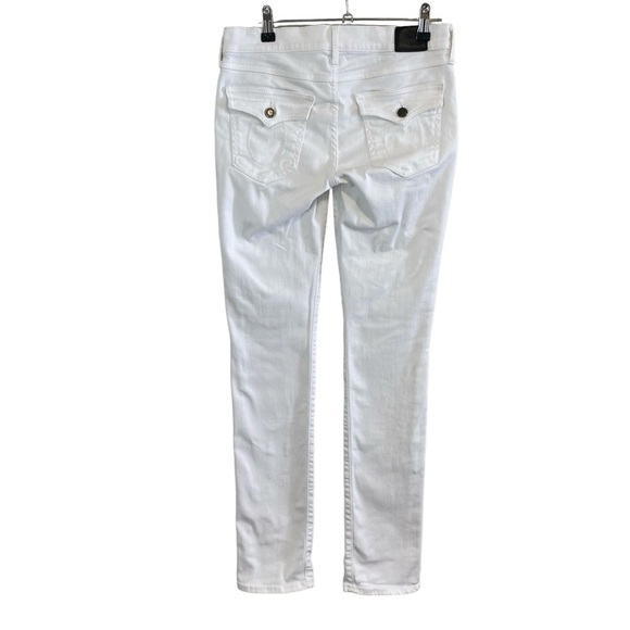 True Religion Cora White Mid Rise Straight -27 - US - Picture 10 of 15